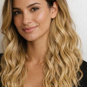 Blonde Wavy Hair Extensions